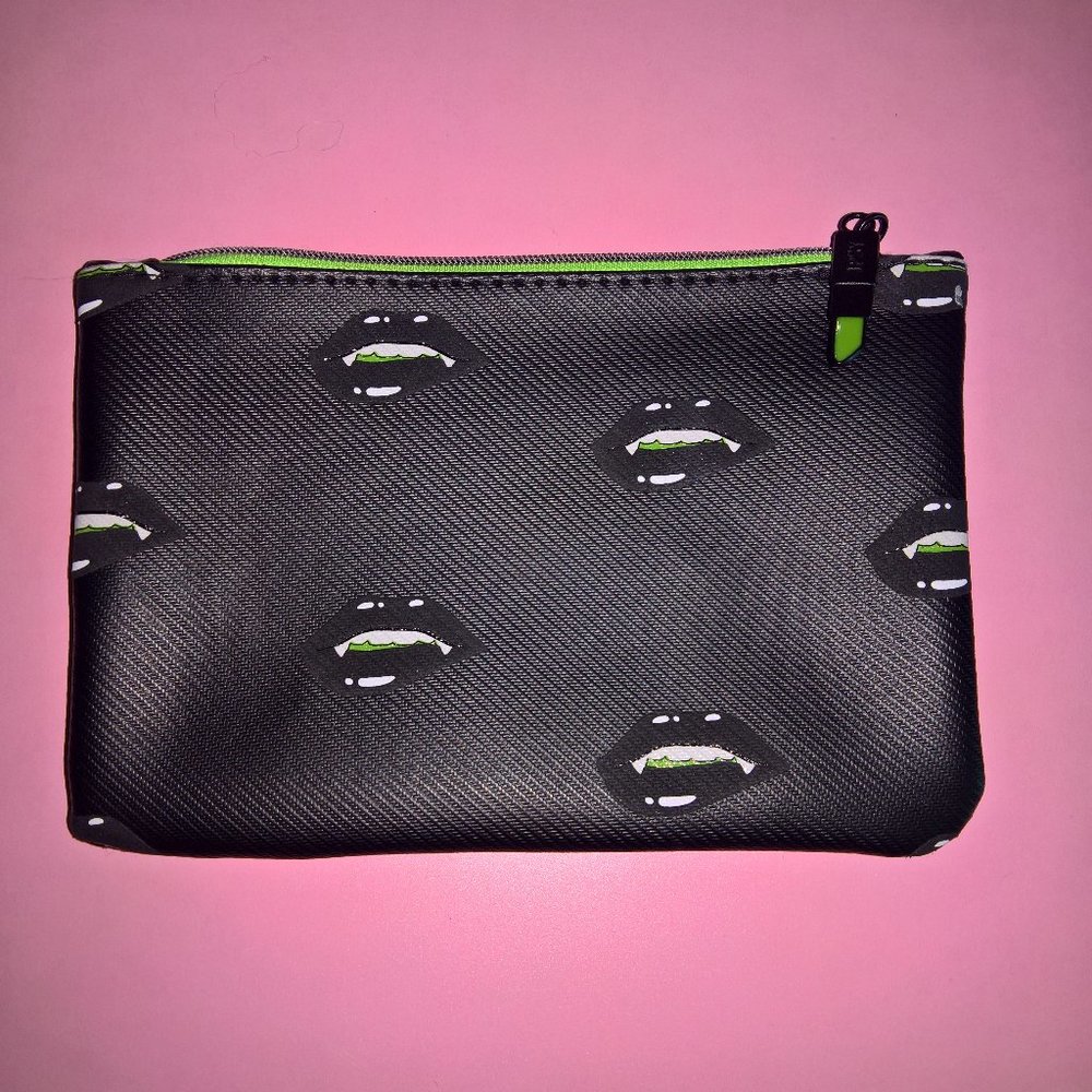 NEW Vampire Lip Bite Cosmetic Bag
